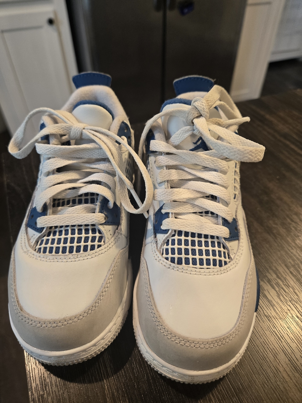 Nike Jordan 4 Retro Military Blue Youth Toddler 11c